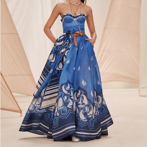 Zimmermann High Tide Eyelet Maxi Dress size 0